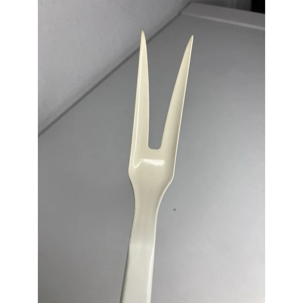Tailor Made Products SERVING FORK UTENSIL WHITE Plastic Nylon 11 